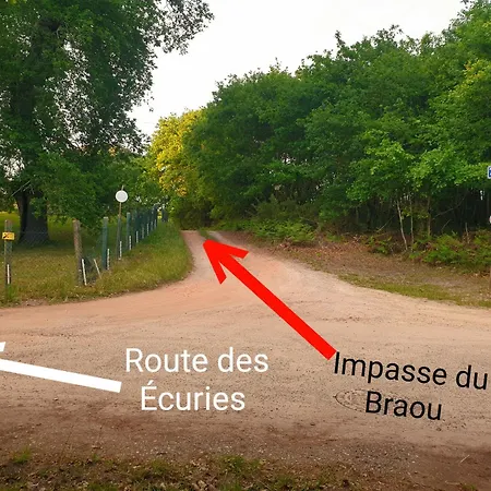 L'ermitage Au Sein D'un Jardin Foret Pres De L'ocean Camping