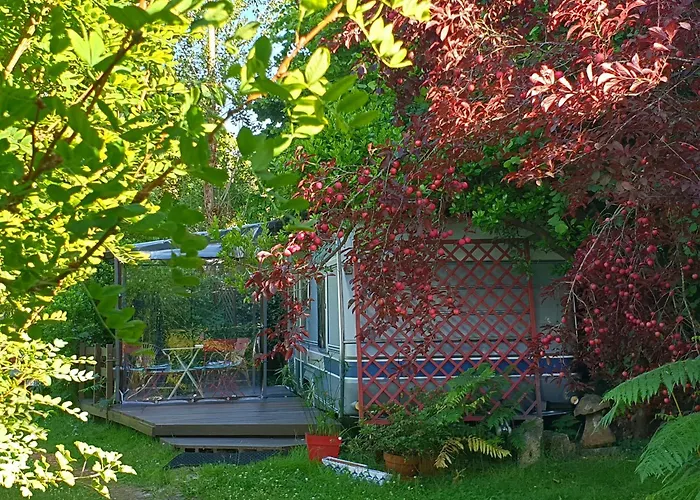Parque de Campismo L'ermitage Au Sein D'un Jardin Forêt Près De L'océan *